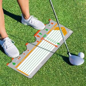 lot 14035 image: Gismelio Golf Training Mat Gray