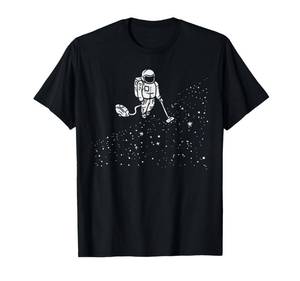 lot 14040 image: BoredKoalas Astronaut Vacuuming Stars T-Shirt Size Unknown