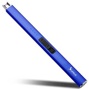 lot 14121 image: SUPRUS Electric Arc Lighter USB Rechargeable Dark Blue