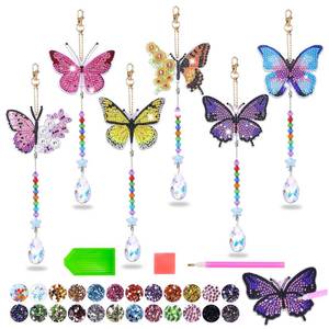 lot 14436 image: Micaracy Diamond Art Craft Kit Wind Chime Suncatcher