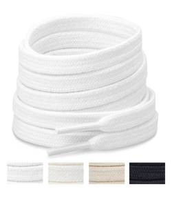 lot 14441 image: Handshop Athletic Shoelaces 47 White 2-Pair