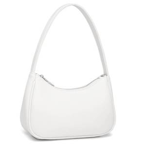 lot 14480 image: Lapsting Small Shoulder Purse White PU Leather