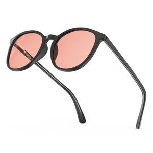 lot 14486 image: Bloomoak Blue Light Blocking Glasses, Round Frame