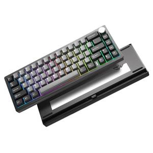 lot 17916 image: YUNZII AL68 Wireless Mechanical Keyboard Black  Retail $109.99