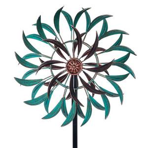 lot 17917 image: Stargarden Metal Wind Spinner 360 Degree Rotation