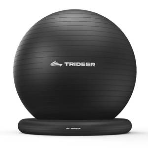 lot 17937 image: Trideer Exercise Ball Chair with Stable Base