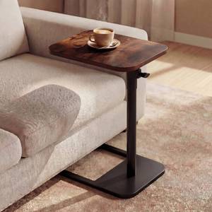 lot 17979 image: YUHFERA Swivel Adjustable Side Table, 18-33 Inch
