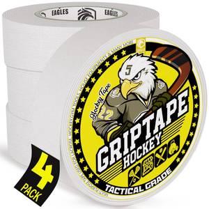 lot 18138 image: EAGLES Hockey Tape 4 Pack 1 x 11 Yards Black