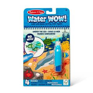 lot 18157 image: Melissa & Doug Water Wow Under the Sea Activity Pad
