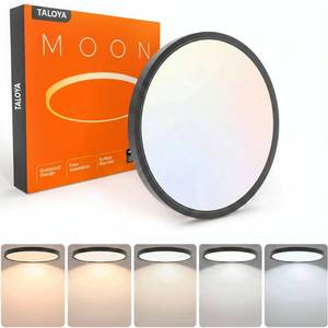 lot 18179 image: TALOYA Flush Mount LED Ceiling Light 12 Inch 20W