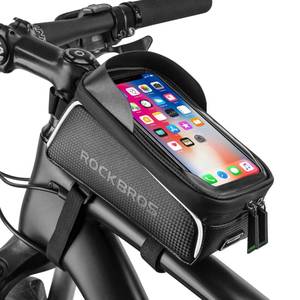 lot 18194 image: ROCKBROS Bike Phone Front Frame Bag, Waterproof