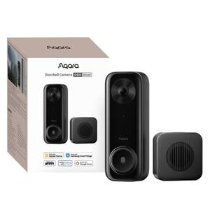 lot 18221 image: Aqara G400 Wired Video Doorbell Camera with Chime  Retail $119.99