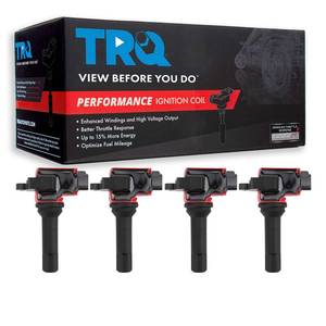 lot 18225 image: TRQ Performance Ignition Coil Set 4 Piece  Retail $134.95