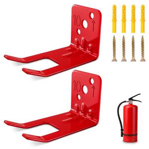 lot 18266 image: Reluen Fire Extinguisher Mount Bracket 2-Pack