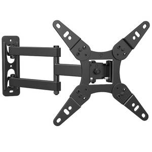 lot 20016 image: IWORKBOARD 32 40 inch Full Motion TV Wall Mount for 13-43 TVs & Monitor, 360° Rotating Small TV Mount Bracket,Articulating Swivel Tilting Extension, Max VESA 200x200mm, Single Studs, 55 lbs