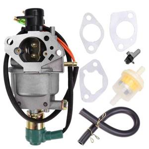lot 20083 image: Carburetor Replacement for Honda EB5000X EM5000S EM5000SX EM5000X EW171 Gas Generator Carb with Air Filter Gaskets Fuel Line