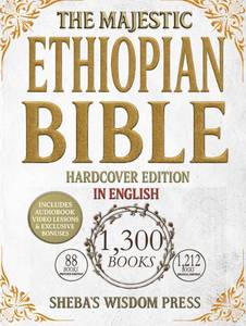 lot 20442 image: The Majestic Ethiopian Bible Amplified Edition in English. Including Lost Apocrypha and Rarely Seen Sacred Texts