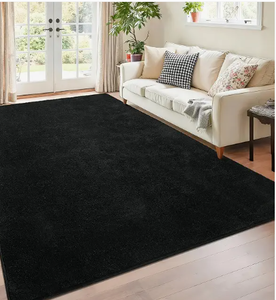 lot 2160 image: Black Indoor Carpet- Size Unknown