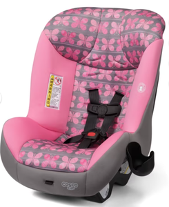 lot 19087 image: Cosco Kids Scenera Extend Convertible Car Seat CC341-HJC Pink Butterfly