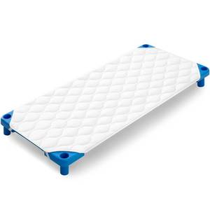 lot 1158 image: Comfyanno Quilted Daycare Cot Nap Mat Only, Fits 23 x 52 Preschool Cot