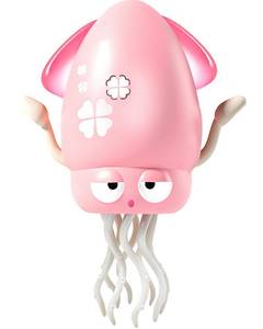 lot 1237 image: Pbooo Light Pink Dancing Octopus Toy, Crawling Toy with Music & LED Lights