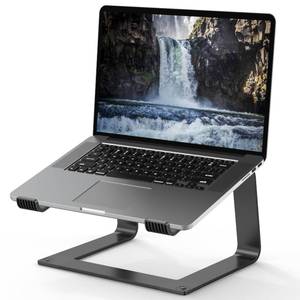 lot 1246 image: Tonmom Laptop Stand for Desk, Aluminum Laptop Riser Holder