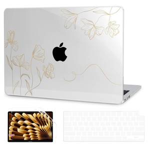 lot 2340 image: G JGOO Compatible with MacBook Air 13 inch Case 2026 2025-2022 M5 M4 M3 M2