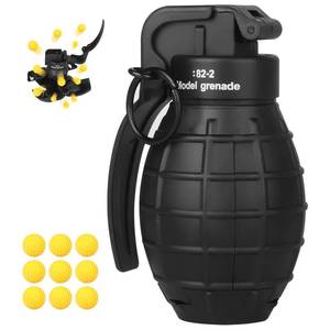 lot 2381 image: Toy-Hand Grenade for CS Battle Game,with 9 Foam Ammo,Age 14 Year Old and up