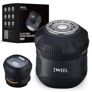 lot 2451 image: IWEEL Magnetic Electric Head Shavers for Bald Men, IPX7 Waterproof