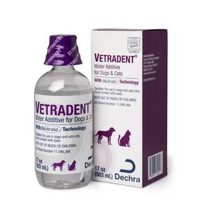 lot 2464 image: Vetradent Water Additive, 17 oz