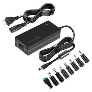 lot 2481 image: Gonine 24V 2.5A Power Supply, 100-240V AC to DC 24V 2.5 Amp 60W Power Adapter Transformer Cord with 5.5x2.5mm and 8 Tips. fit for 24Volt 2.5A 2A 1.5A 1A LED Strip Light Printer Soundbar.