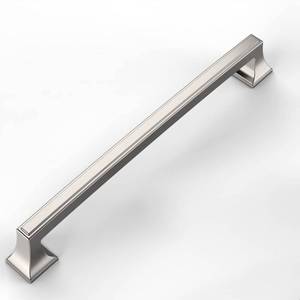 lot 2494 image: Amerdeco 10 Pack Brushed Satin Nickel Cabinet Pulls 7.5 Inch(192mm) Hole Center Cabinet Hardware Kitchen Cabinet Handles for Bathroom Drawer Pulls Dresser Pulls ZH0010
