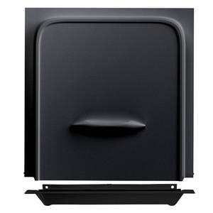 lot 7444 image: Leisure Coachworks 12 RV Screen Door Slider Panel and HandleStop for RV, Trailer, Camper, Motor Home, Cargo Trailer - OEM Replacement (Black)