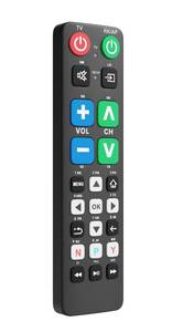 lot 8177 image: Big Button Universal TV Remote Control for LG, Samsung, Sony, Philips, PANASONIC Smart TV, Easy for the Elderly, Seniors, Elders, Older Adult, No Voice