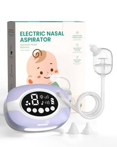 lot 8193 image: GROWNSY Electric Nasal Aspirator, 9 Suction Levels for Baby, Purple
