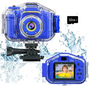 lot 8204 image: Agoigo Kids Waterproof Camera - Children Underwater Video Digital Camcorder