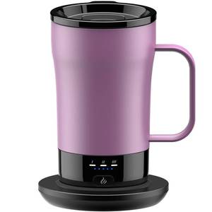 lot 8242 image: Self-Heating Coffee Mug, 14oz Heated Coffee Mug - Rechargeable Temperature Control Coffee Mug Keep Coffee Hot, Smart Mug Great Gift for Coffee Lovers & Slow Sippers