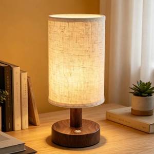 lot 9228 image: Rechargeable Cordless Table Lamp, 4000mAh Battery, Touch Control, Dimmable
