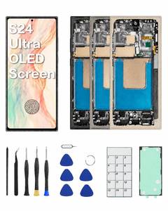 lot 12371 image: Galaxy S24 Ultra OLED Screen Replacement Kit  Retail $139.99