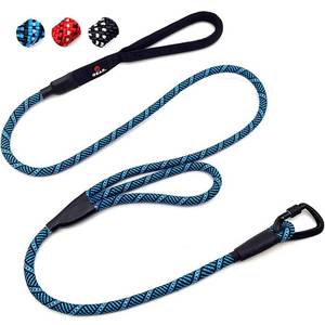 lot 12372 image: Enthusiast Gear Double-Handle Rope Dog Leash 6 Feet