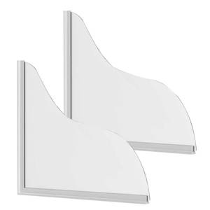 lot 12391 image: Shower Splash Guard Kit 10x12 Pack of 2