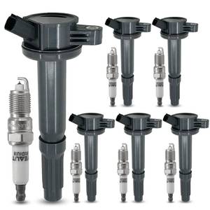 lot 12394 image: OYEAUTO Ignition Coil Pack & Iridium Spark Plug Kit