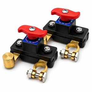 lot 13088 image: Bolooloo Battery Disconnect Switch 12V24V (2 Pieces)