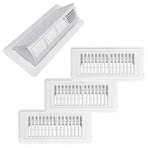 lot 13098 image: ZLEYECZ Floor Vent Deflector 4x10 4-Pack White