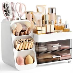 lot 13100 image: HBlife Makeup Organizer with Brush Holder