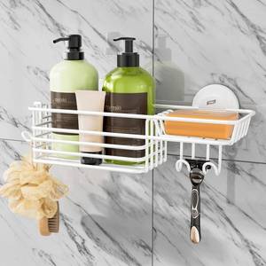 lot 13110 image: TAILI Shower Caddy Suction Cup Stainless Steel