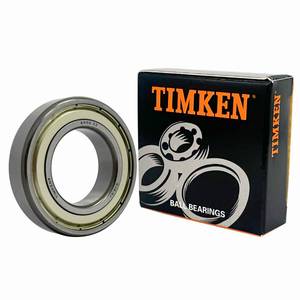 lot 14138 image: Timken 6006-ZZ Deep Groove Ball Bearings 30x55x13mm (2pc)