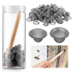 lot 14146 image: Enhon Carpenter Bee Blocker Kit 100 Pack