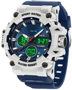 lot 14156 image: Findtime Mens Sports Watch Analog Digital 55MM