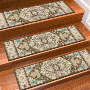 lot 17051 image: KOOTETA Non-Slip Stair Treads 8 x 30 15-Pack